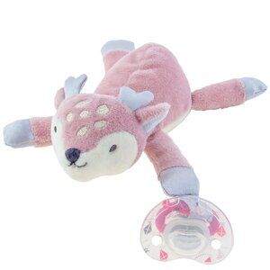 Stephen Joseph Pacifier Plush, Deer